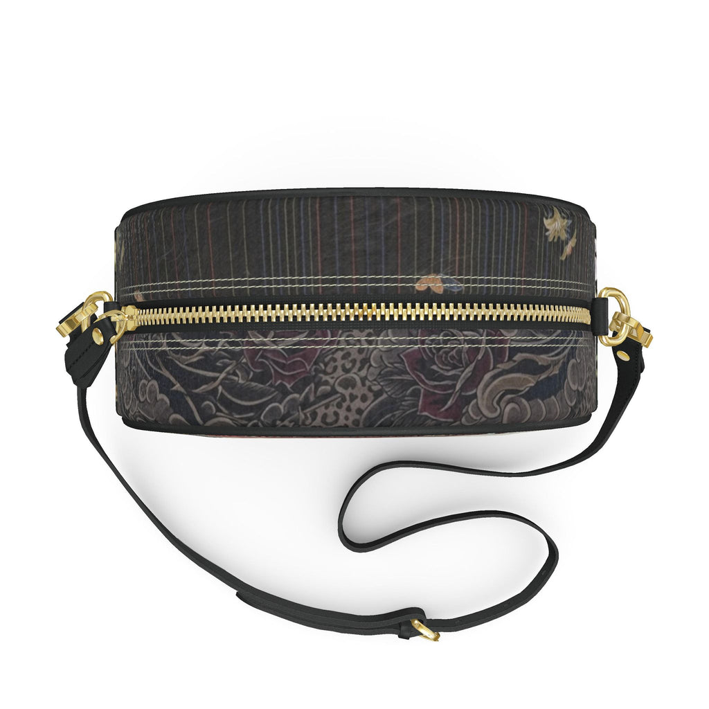 魂 Synapse kanji design round box bag — blush kanji series, 3d render