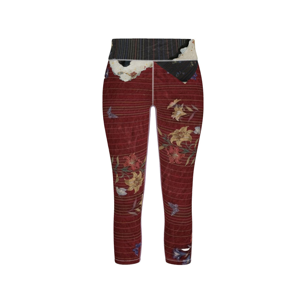 魂 Synapse kanji design sports leggings — blush kanji series, 3d render