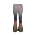 夢 Rem kanji design high waisted flared leggings — blush kanji series, 3d render