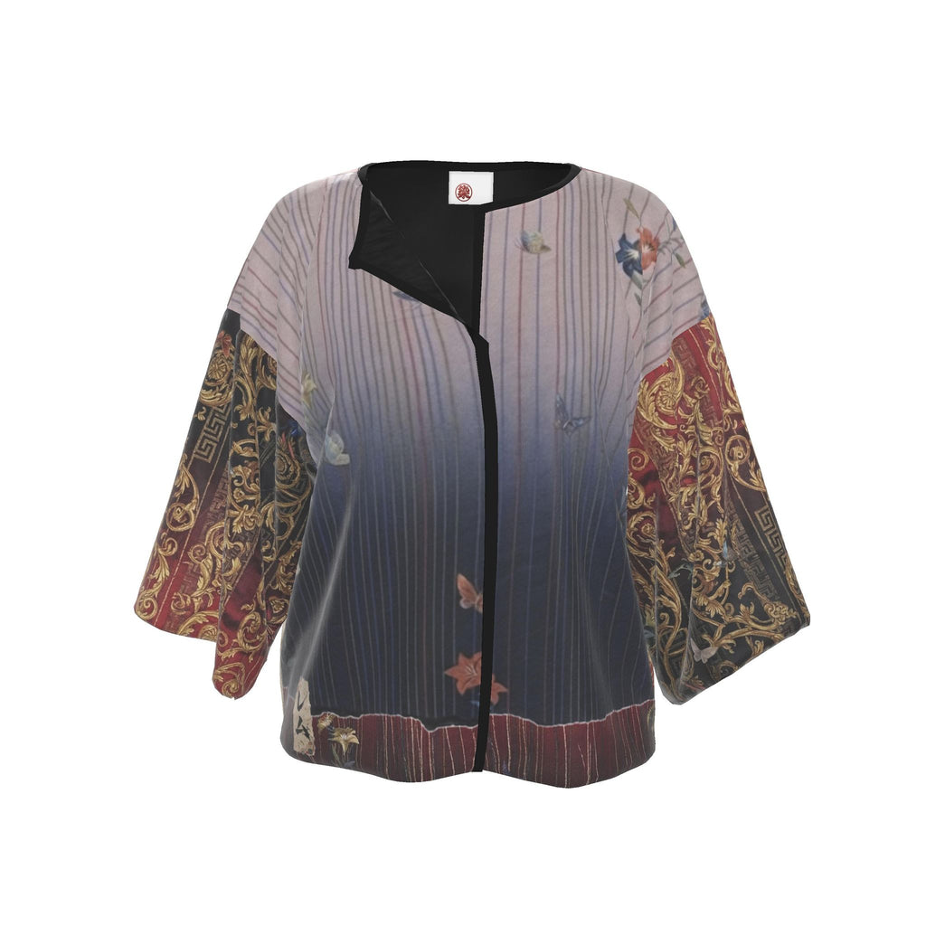 夢 Rem kanji design kimono jacket — blush kanji series, 3d render