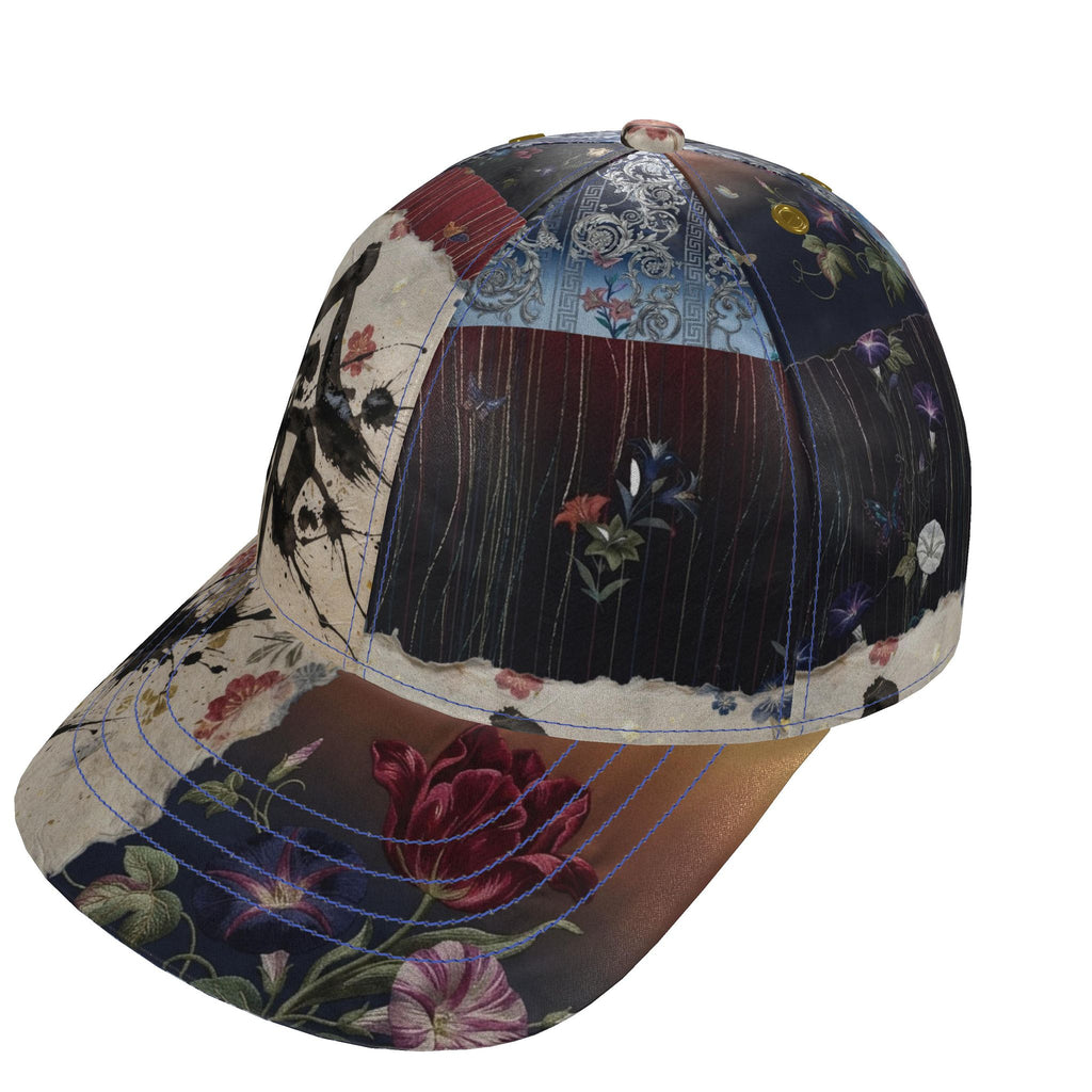 命 Genesis kanji design baseball cap — blush kanji series, 3d render