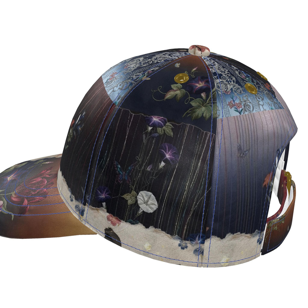 命 Genesis kanji design baseball cap — blush kanji series, 3d render