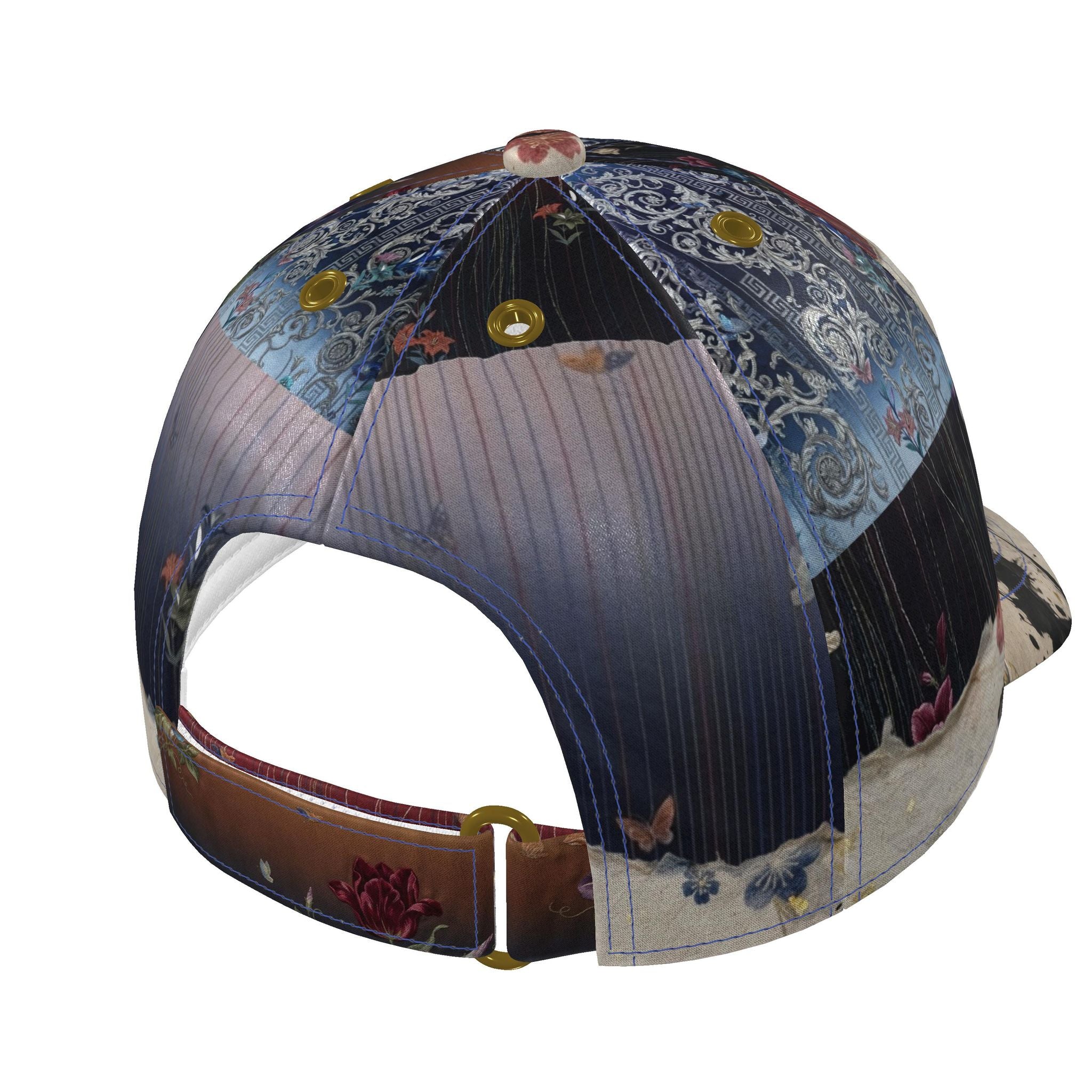 命 Genesis kanji design baseball cap — blush kanji series, 3d render