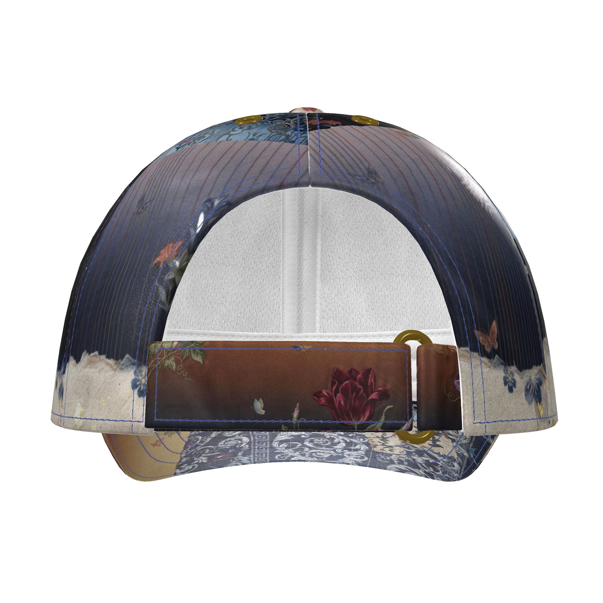 命 Genesis kanji design baseball cap — blush kanji series, 3d render