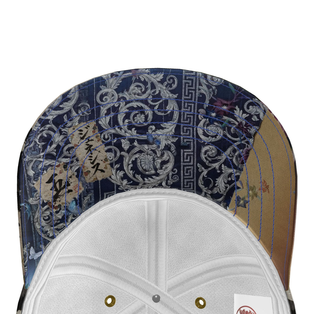 命 Genesis kanji design baseball cap — blush kanji series, 3d render