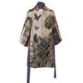 旅 Kinetic kanji design kimono — blush kanji series