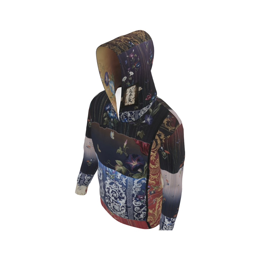 命 Genesis hoodie design tool preview, front — blush